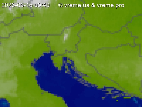 Oblačnost Slovenija