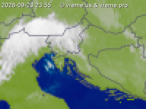 Oblačnost Slovenija
